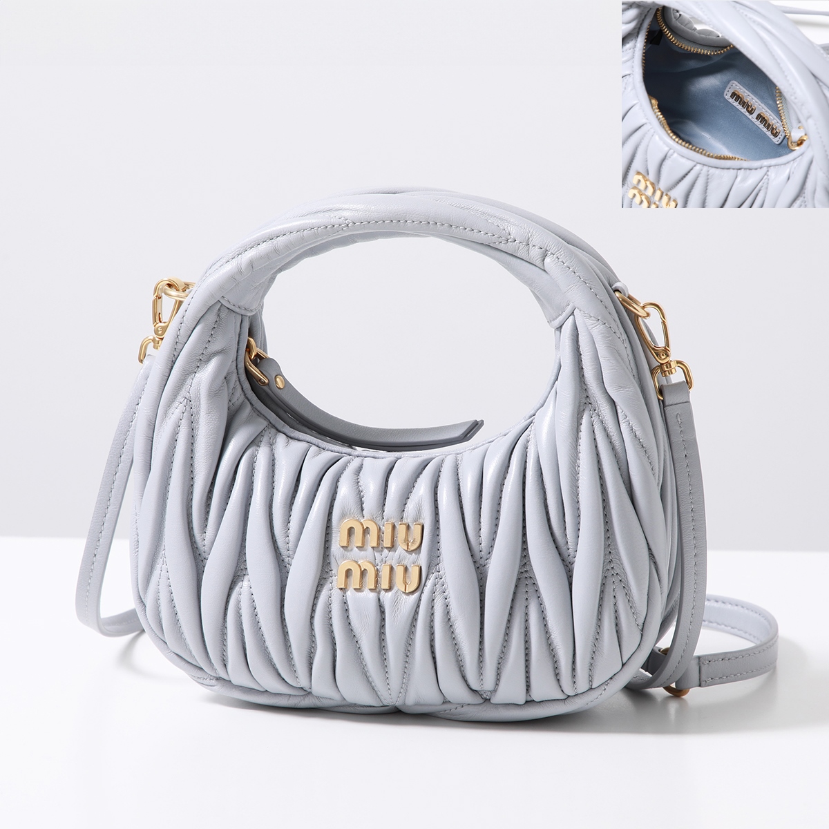 miu miu（ミュウミュウ） ショルダーバッグ ワンダー MATELASSE