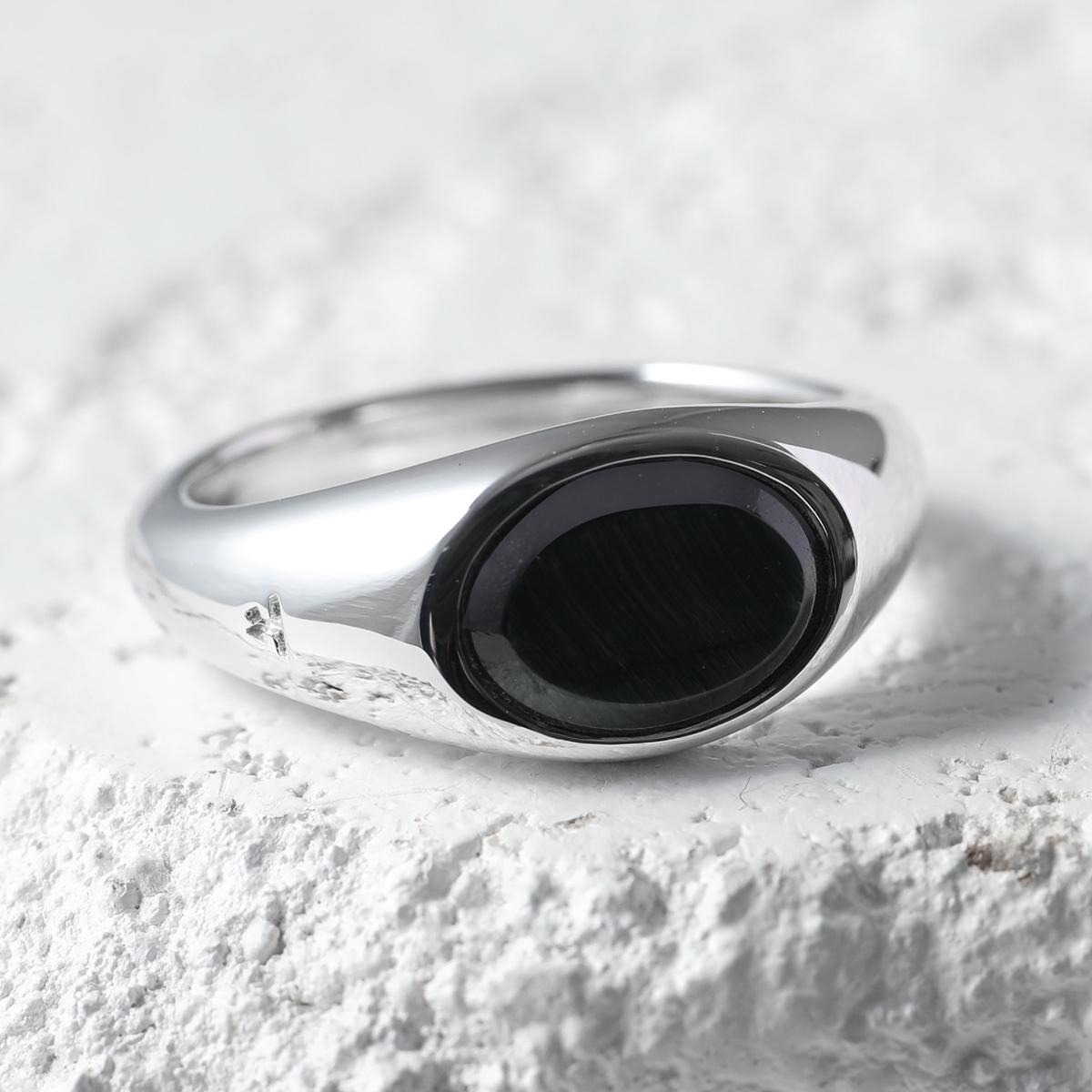 TOM WOOD（トムウッド） リング メンズ Joe Ring Blue Hawk Eye ジョー