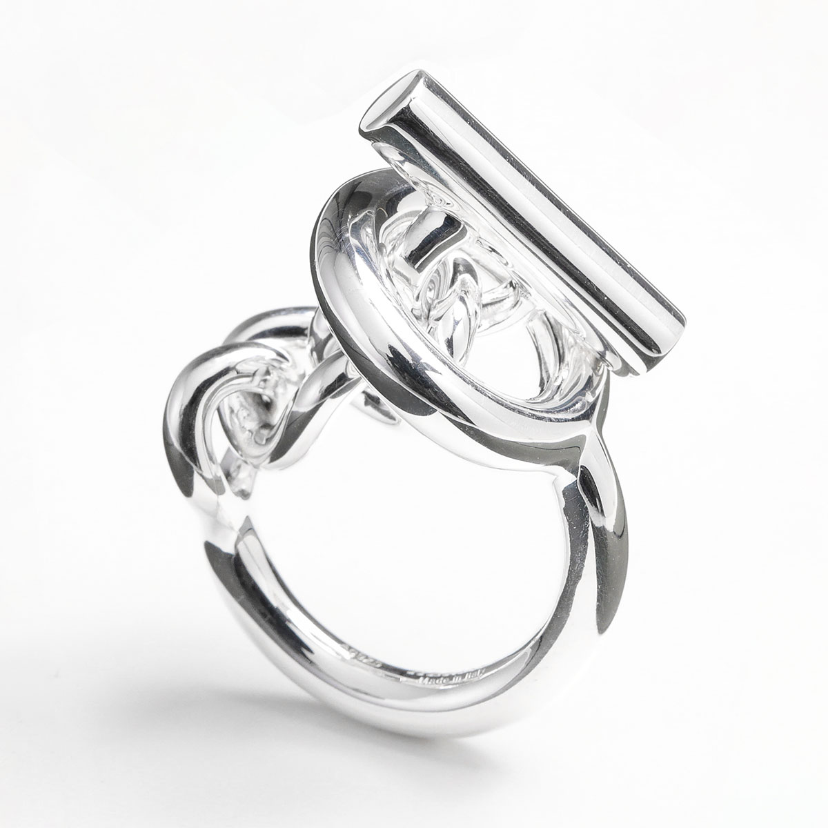 HERMES（エルメス） リング クロワゼット GM CROISETTE Chaine d'ancre