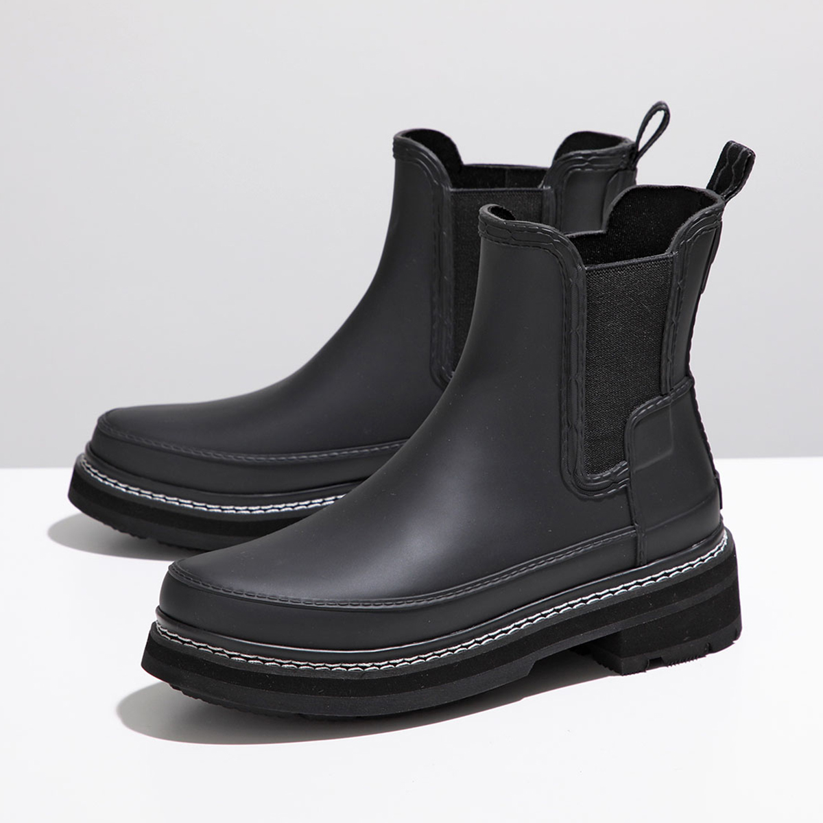 HUNTER（ハンター） レインブーツ W REF STITCH DETAIL CHELSEA