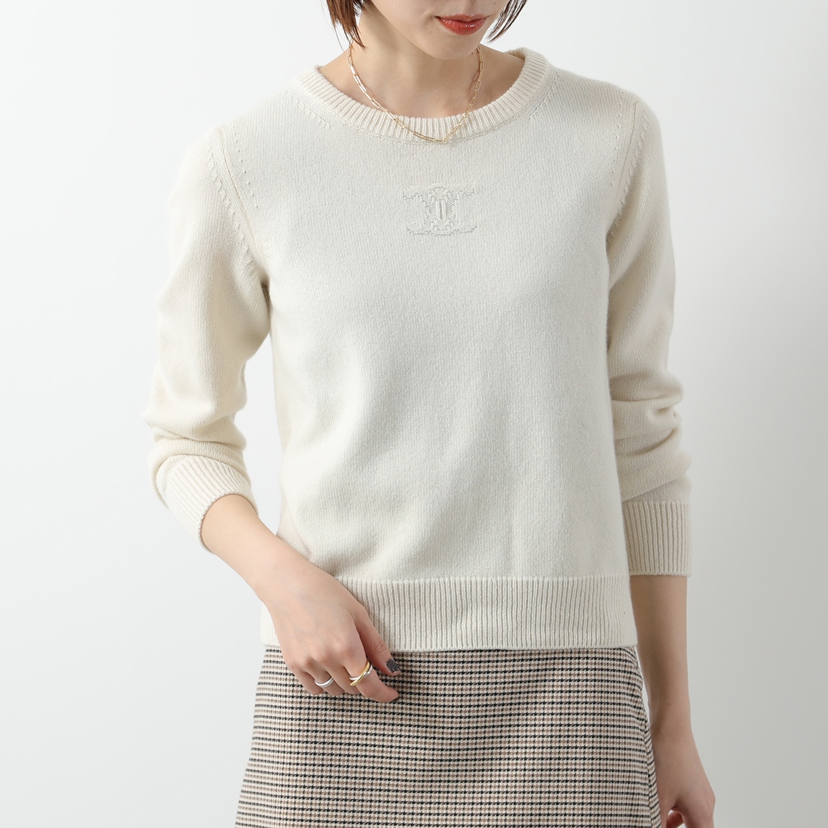 CELINE（セリーヌ） セーター RY02N317V.01OW レディース クルーネック