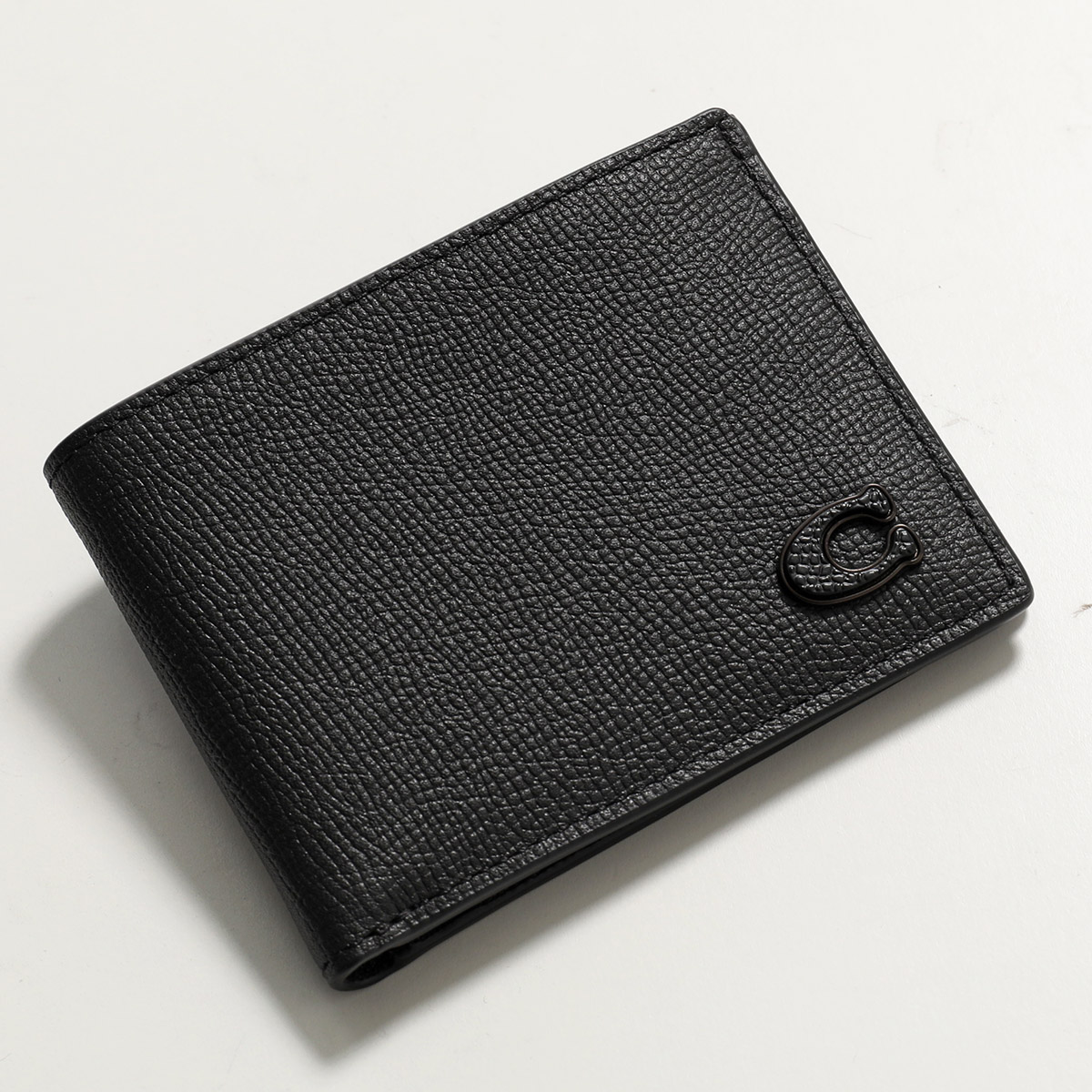 COACH（コーチ） 二つ折り財布 CJ947 メンズ レザー ミニ財布 小銭入れ