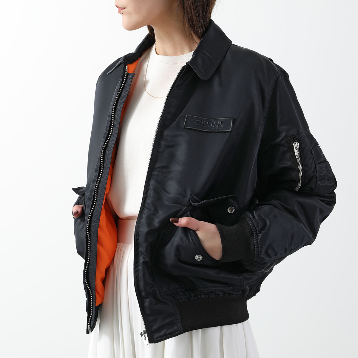 CELINE（セリーヌ） ボンバージャケット 2W83A889O.38NO レディース