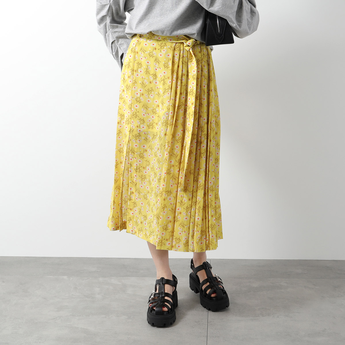 N°21（ヌメロヴェントゥーノ） プリーツスカート C091 5549 レディース