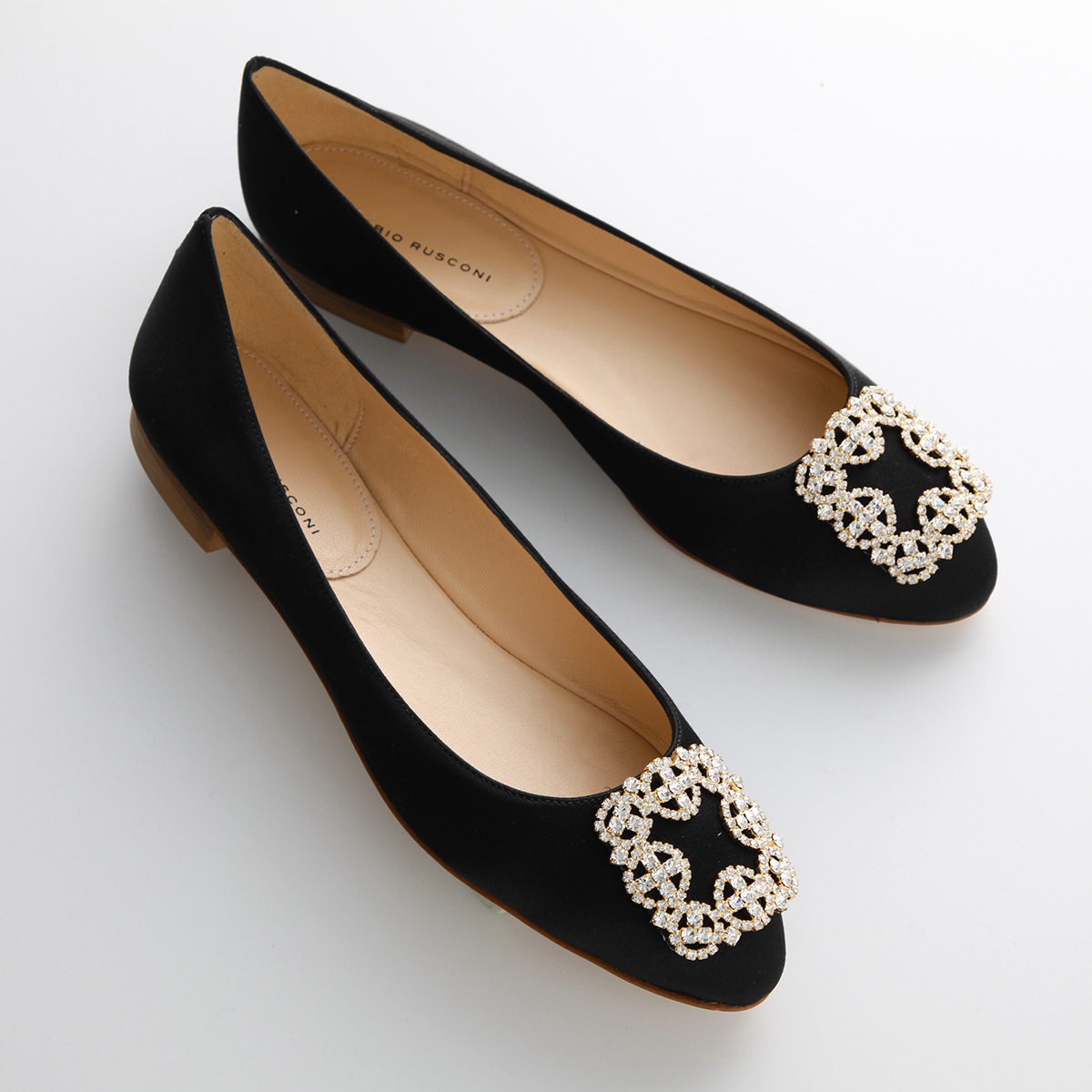 FABIO RUSCONI（ファビオルスコーニ） フラット パンプス S-6550