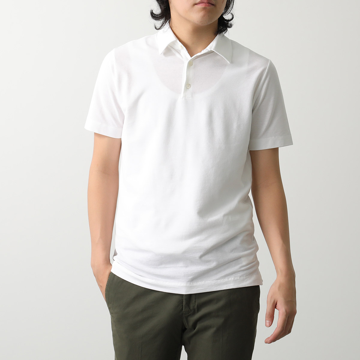 ZANONE（ザノーネ） ポロシャツ 815109 ZG380 アイスコットン スリム