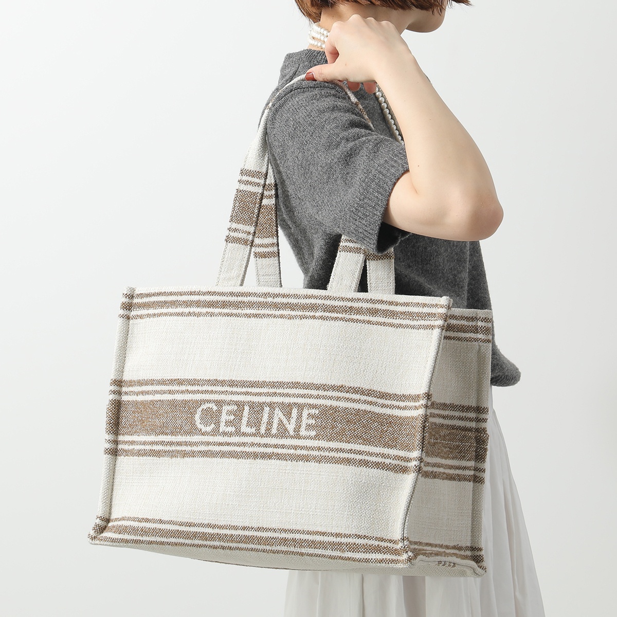 CELINE（セリーヌ） トートバッグ Large Cabas ラージ カバ 196762EZ7