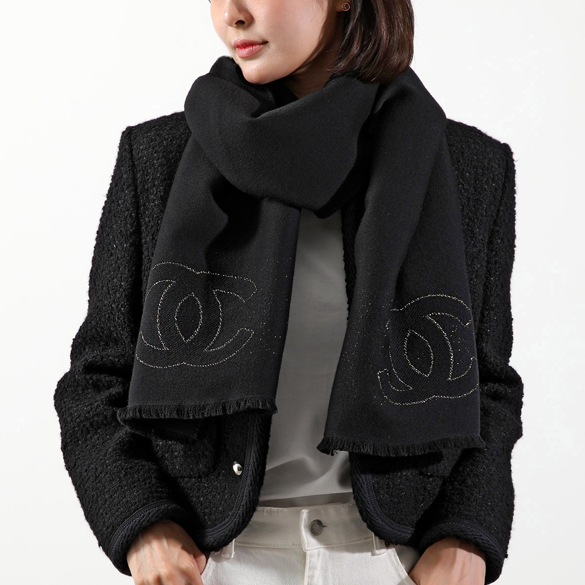 CHANEL（シャネル） マフラー AAA681 B18961 レディース ウール