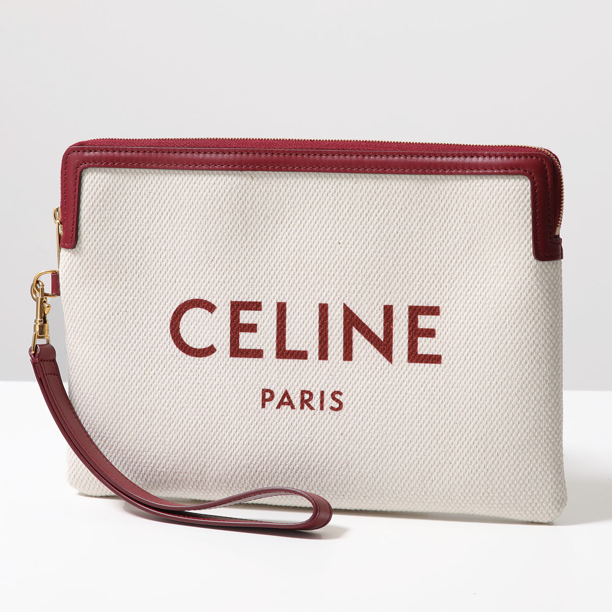 CELINE（セリーヌ） クラッチバッグ Small Pouch with strap 10J502ECW