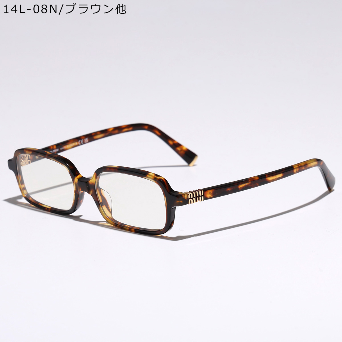 miu miu（ミュウミュウ） サングラス SMU 11Z レディース スクエア型