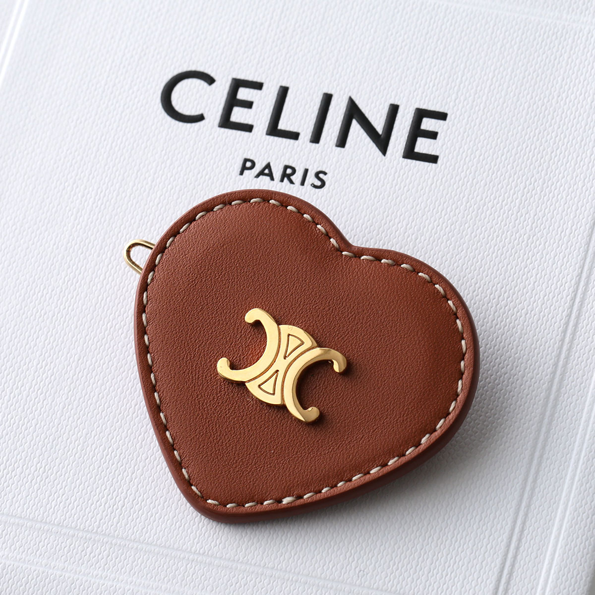 CELINE（セリーヌ） ヘアクリップ 461OI3BCF.04TG レディース レザー