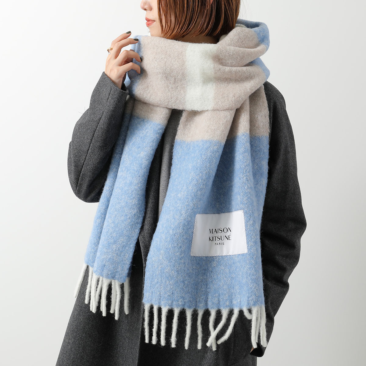 MAISON KITSUNE（メゾン キツネ） マフラー PM06203WA0022 レディース