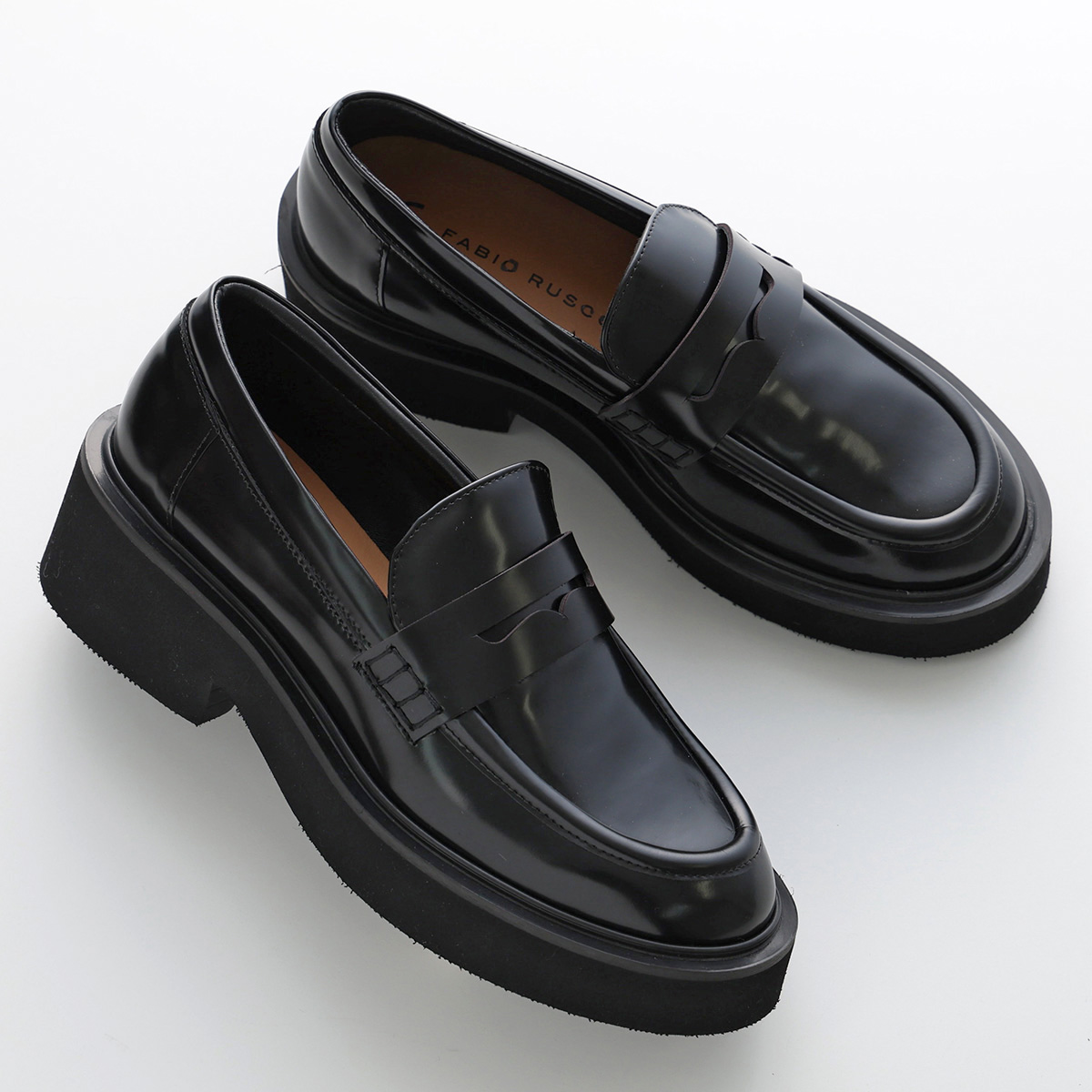 FABIO RUSCONI（ファビオルスコーニ） コインローファー MQN2600