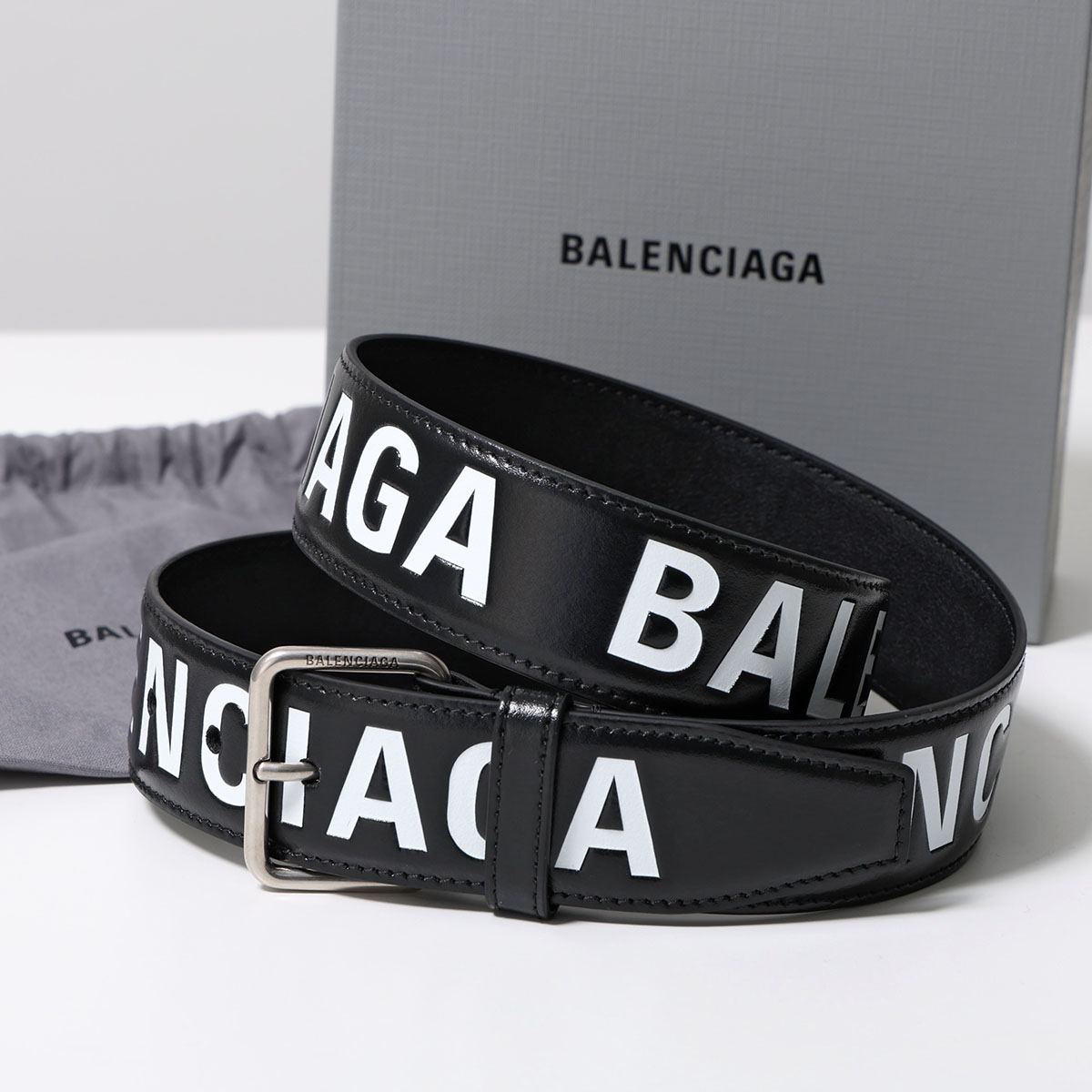 BALENCIAGA（バレンシアガ） ベルト PRINT LETTERS プリント レター