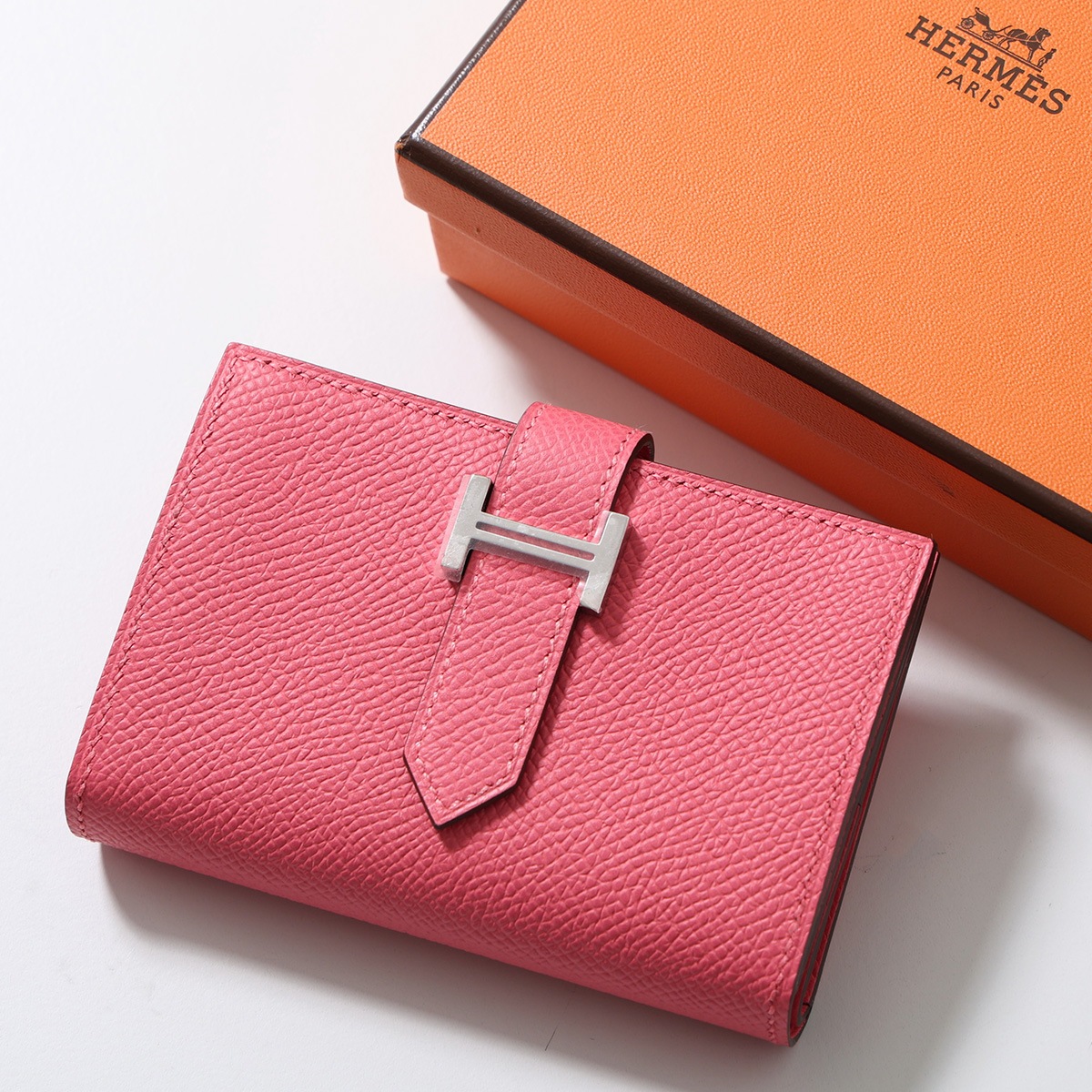 HERMES（エルメス） 二つ折り財布 ベアンミニ BEARN MINI 039796CK