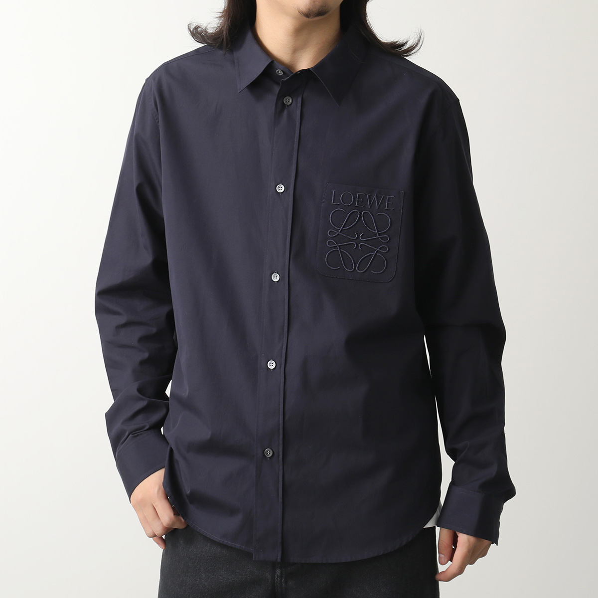 LOEWE（ロエベ） 長袖シャツ H526Y05WDX メンズ コットンポプリン