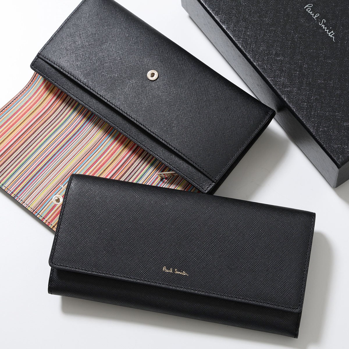 Paul Smith（ポール・スミス） 二つ折り長財布 M1A 4608X BMULTS