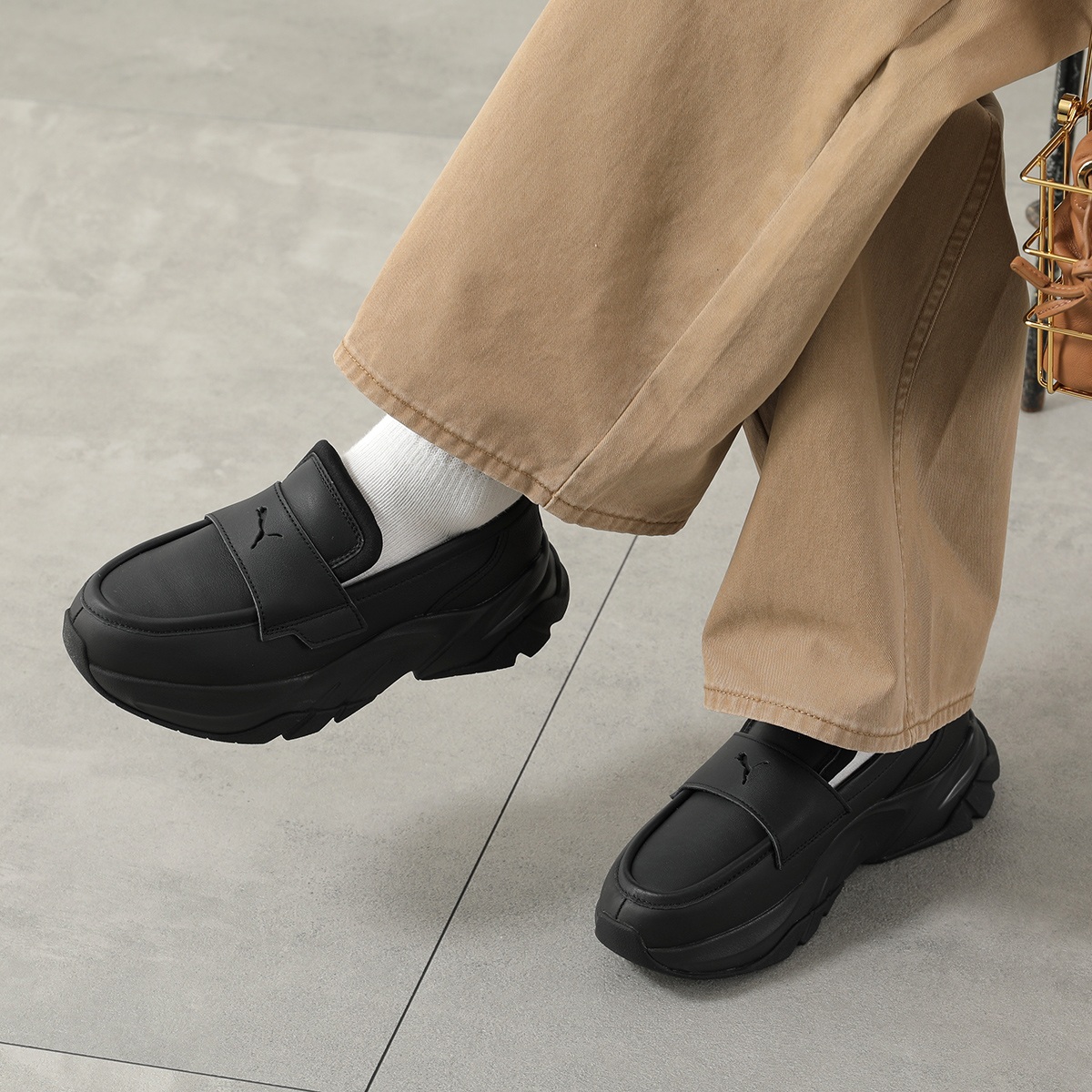 PUMA（プーマ） ローファー LOAFYR WMNS 397730 レディース レザー