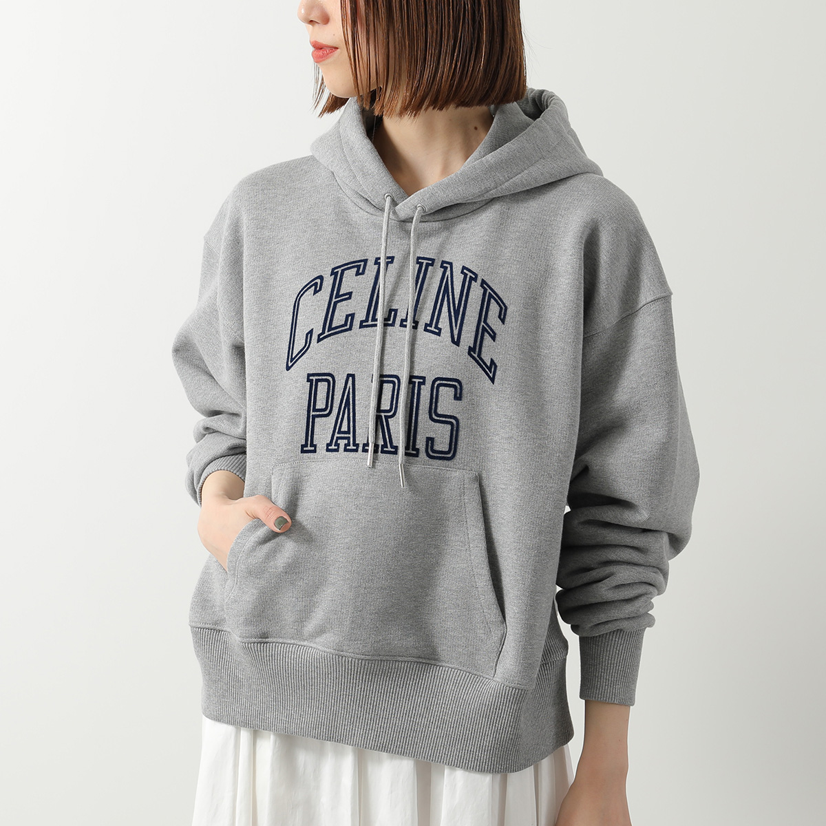 CELINE（セリーヌ） パーカー RY0KI345F.09SH レディース プルオーバー