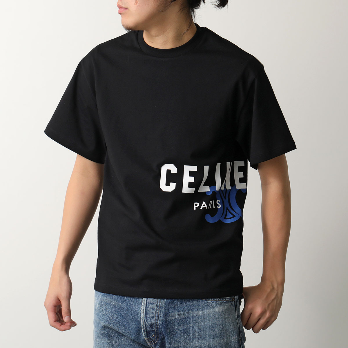 CELINE（セリーヌ） Tシャツ RX0HV1242.GDU0 メンズ 半袖 トリオンフ