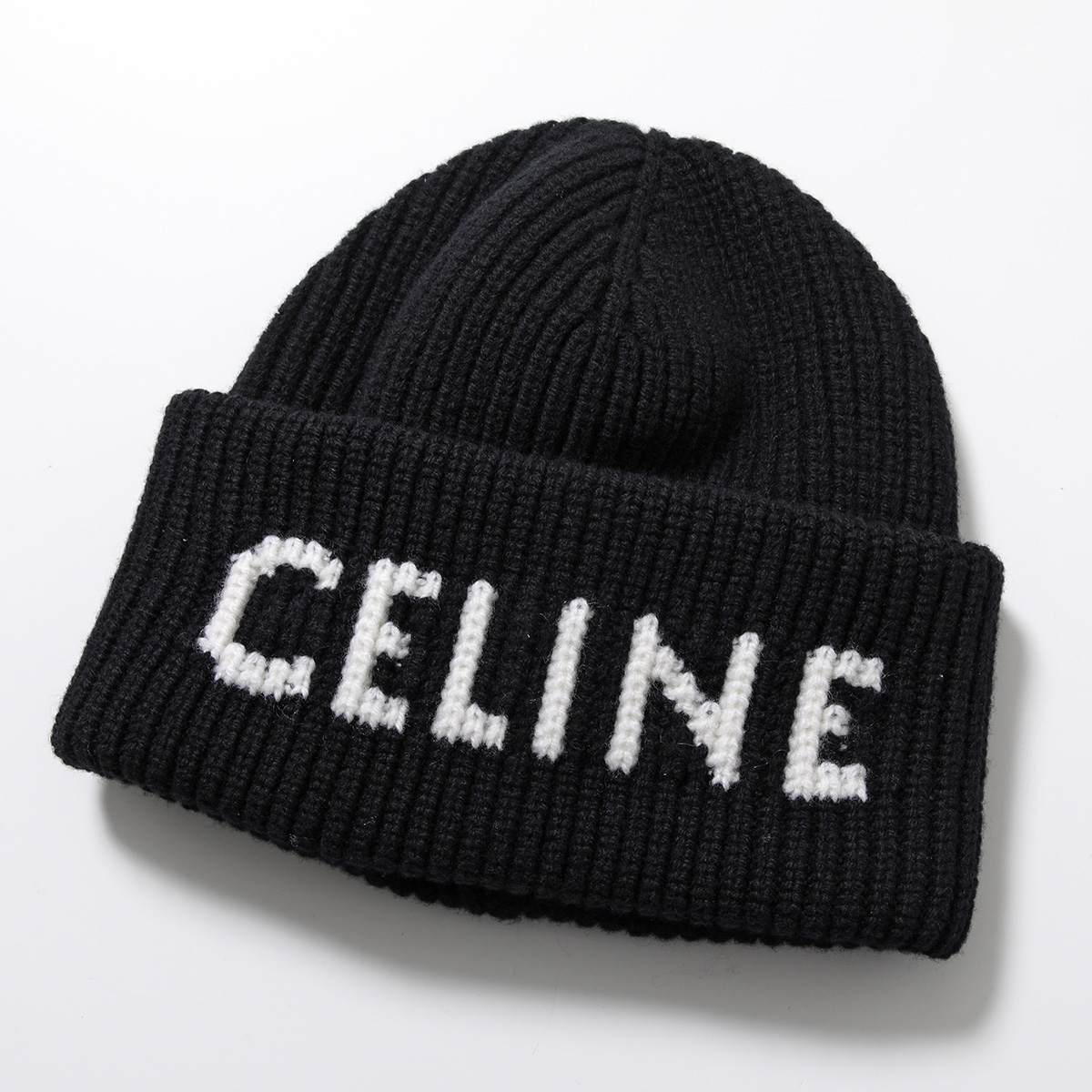 CELINE（セリーヌ） ニット帽 AA0H92I93.38AO メンズ カシミヤ混ウール