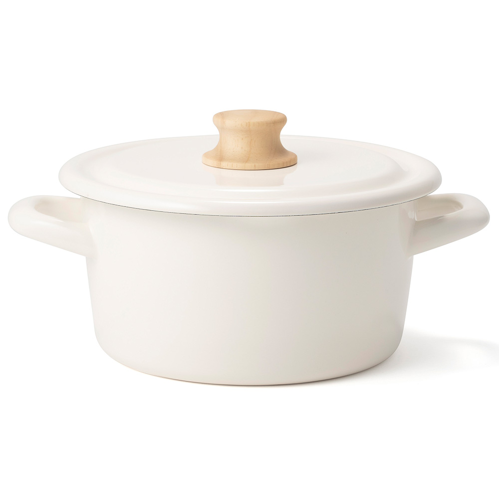 Cotton Series 両手鍋 18cm 2〜3人用 キャセロール 直火 ガス火 IH対応