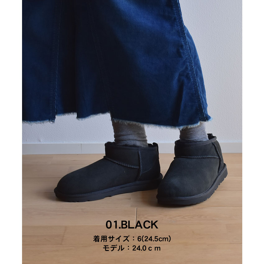 UGG（アグ） ブーツ レディース クラシック ウルトラ ミニ UGG
