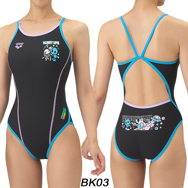 アリーナ（arena） レディース 競泳水着 練習用 ワンピース オープン