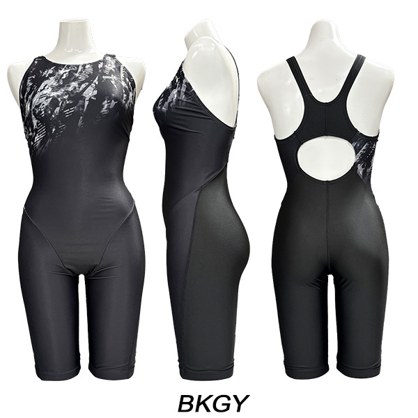 H2OFIT レディース競泳水着 練習用 オールインワン MAXBACK H2-S011024