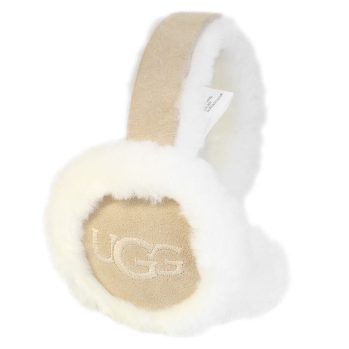 UGG（アグ） 並行輸入品 W SHEEPSKIN EMBROIDERY EARMUFF ウィメンズ