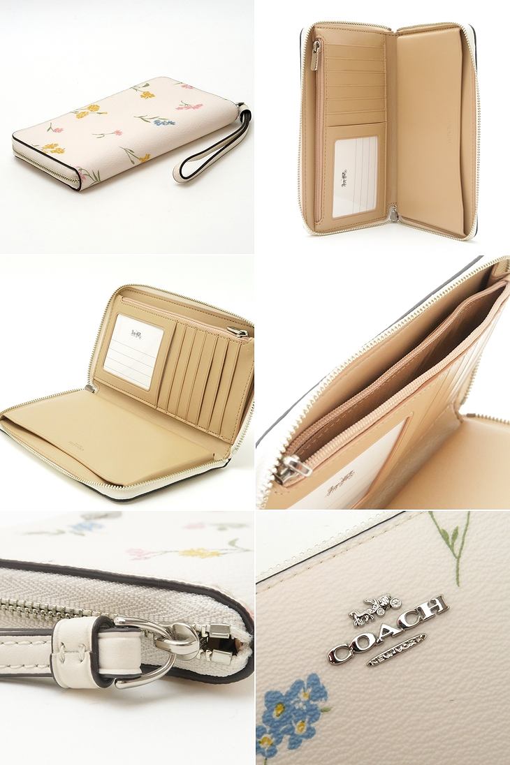 COACH（コーチ） 【並行輸入品】コーチ 財布 レディース 長財布 花柄