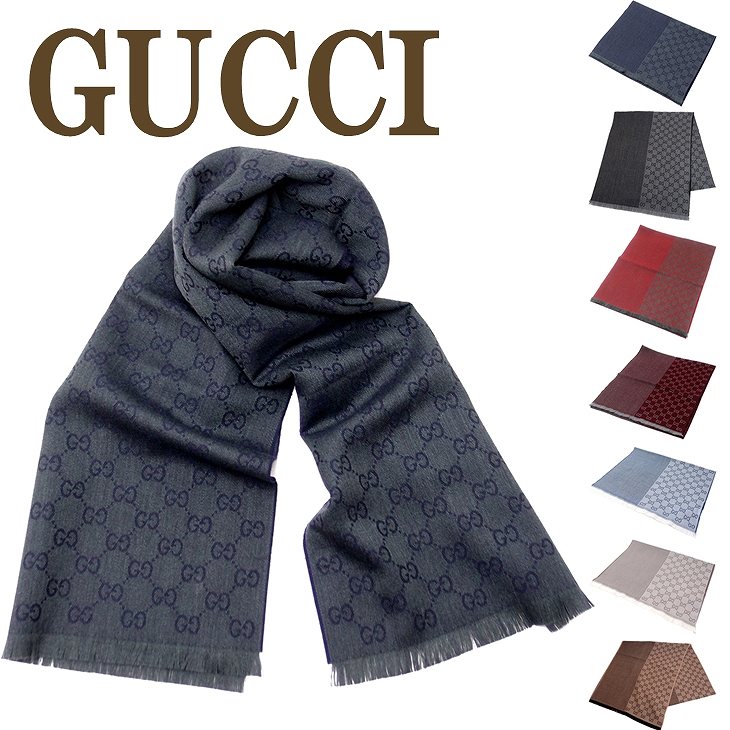GUCCI（グッチ） 【並行輸入品】グッチ メンズ マフラー ストール 大判