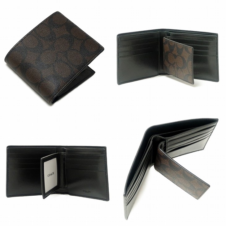 COACH（コーチ） 【並行輸入品】コーチ 財布 メンズ 二つ折り財布