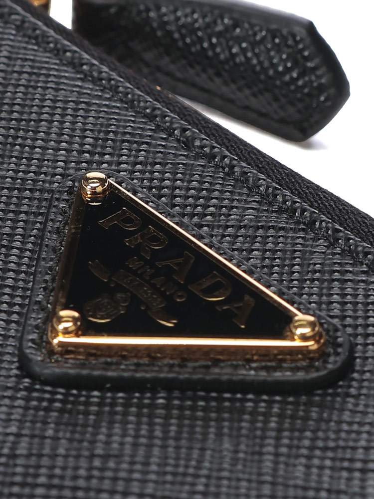 PRADA（プラダ） カードケース レディース サフィアーノトライアングル