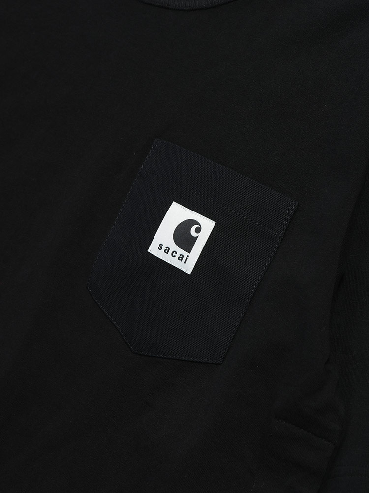 sacai（サカイ） ロンT メンズ コラボ sacai×Carhartt WIP ロゴ