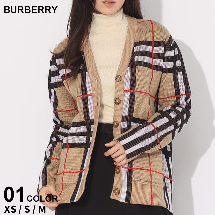 BURBERRY（バーバリー） カーディガン レディース チェック テクニカル