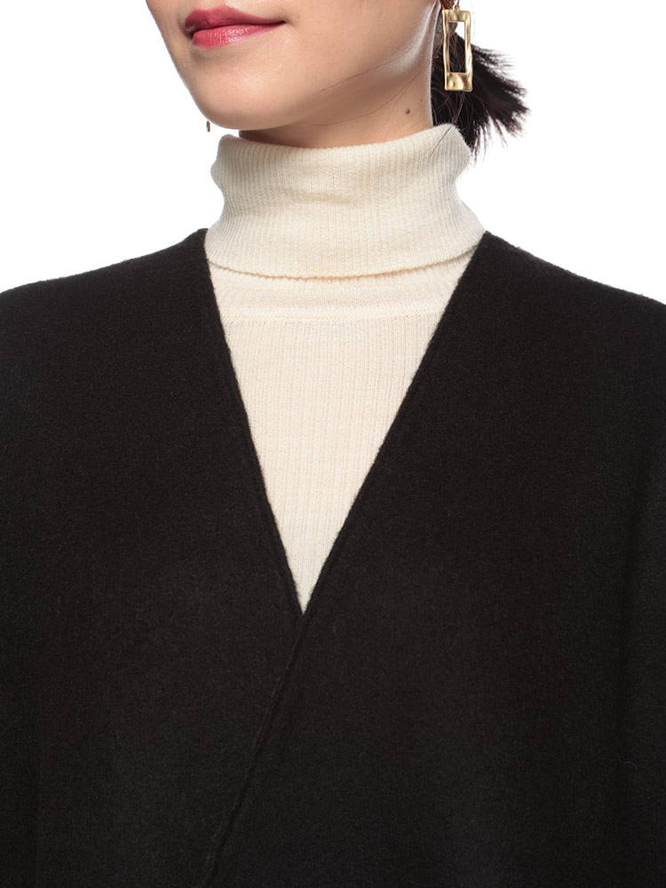 FENDI（フェンディ） リバーシブル カシミヤ＆ウール 無地 総柄