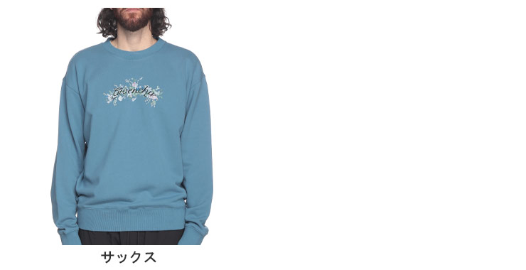 GIVENCHY（ジバンシィ） 裏毛 フラワープリント クルーネック