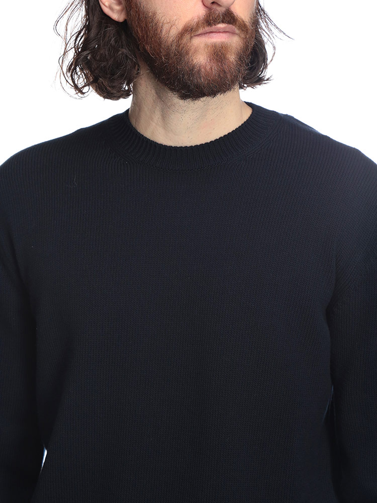 MONCLER（モンクレール） ニット メンズ 袖ワッペン クルーネック