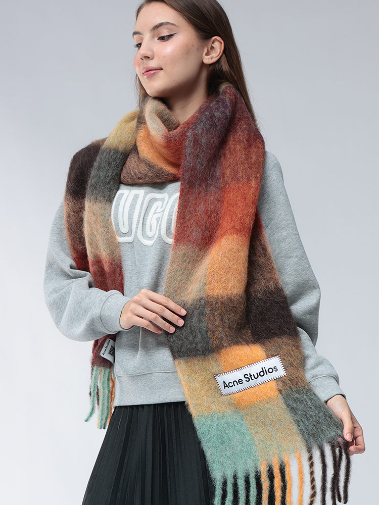 Acne Studios（アクネ ストゥディオズ） マフラー レディース チェック