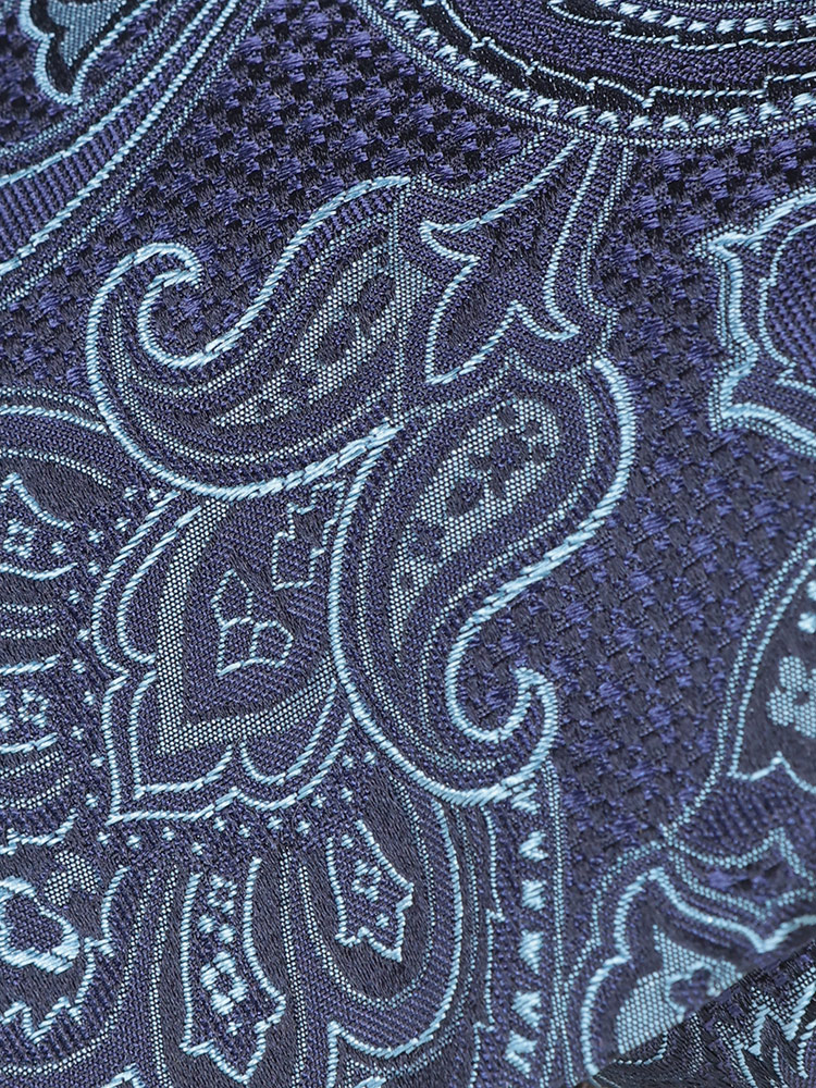 ETRO（エトロ） ネクタイ メンズ シルク100％ フラワー＆ペイズリー柄