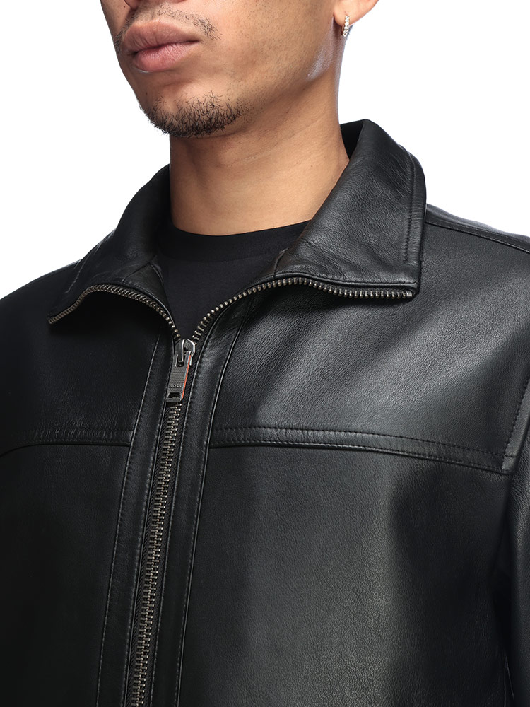 HUGO BOSS（ヒューゴ・ボス） レザージャケット メンズ ナッパレザー