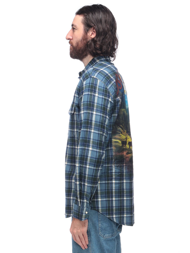 DSQUARED2（ディースクエアード） シャツ 長袖 メンズ フランネル