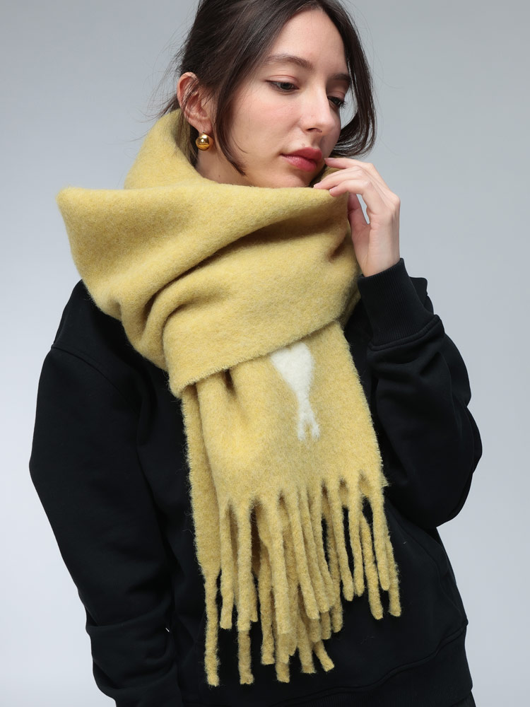 AMI Alexandre Mattiussi アミパリス マフラー レディース AMI PARIS