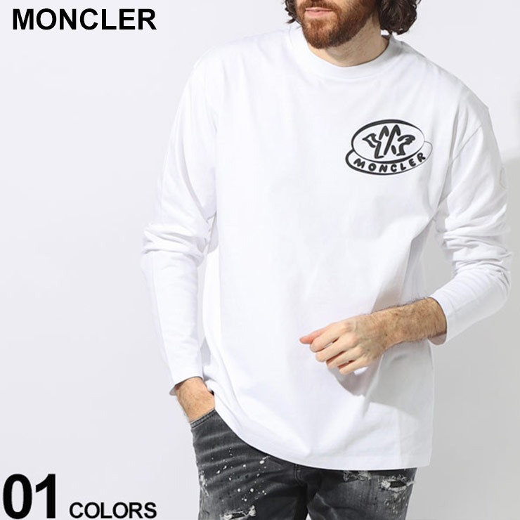 MONCLER（モンクレール） Tシャツ 長袖 メンズ ロンT レタリング