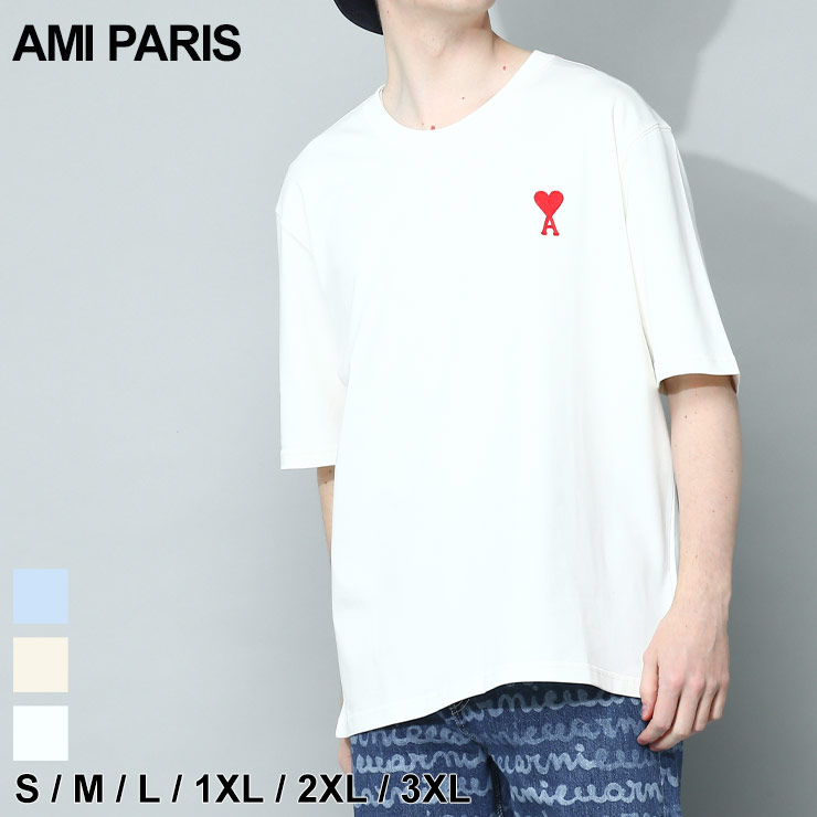 AMI Alexandre Mattiussi アミパリス AMI PARIS 半袖Tシャツ Tシャツ
