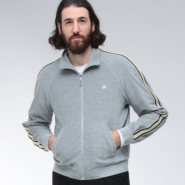 CELINE（セリーヌ） トラックジャケット アウター ベルベットコットン