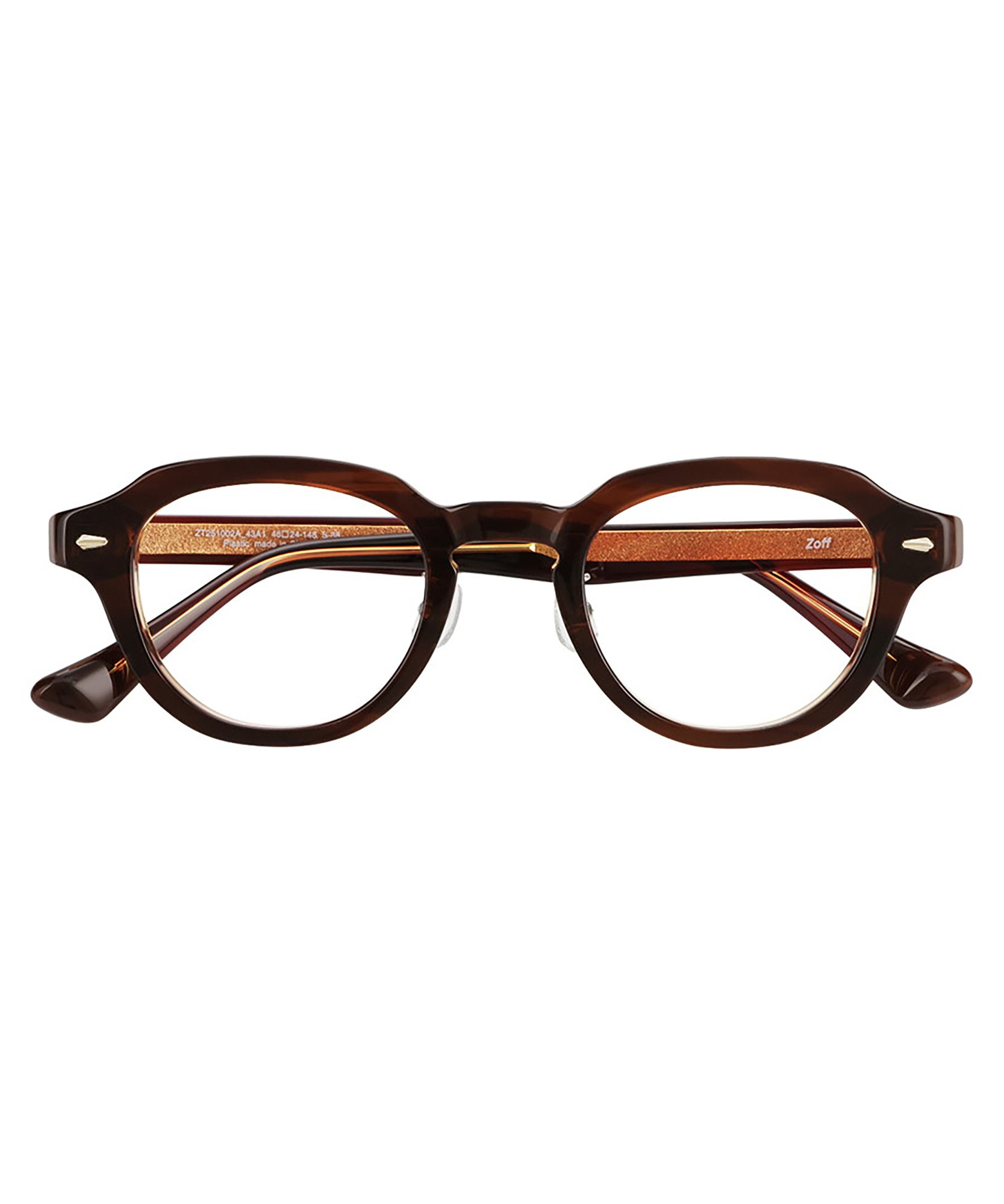 Zoff（ゾフ） メガネ｜黒縁フレーム 伊達めがね 度付き（レンズ交換券