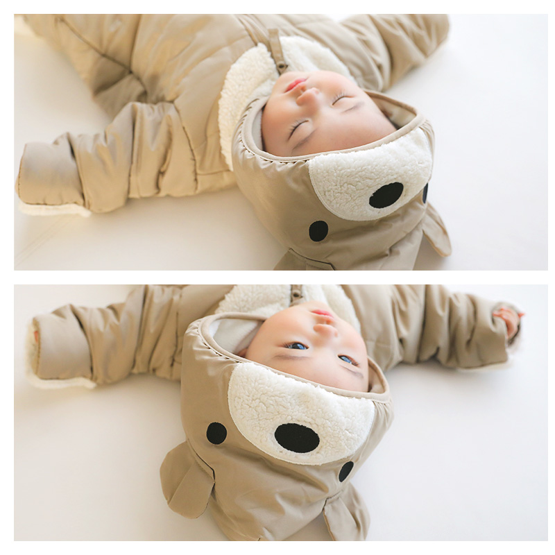 ZOOMIC（ズーミック） ジャンプスーツ おくるみ ベビー 70 80 90 防寒