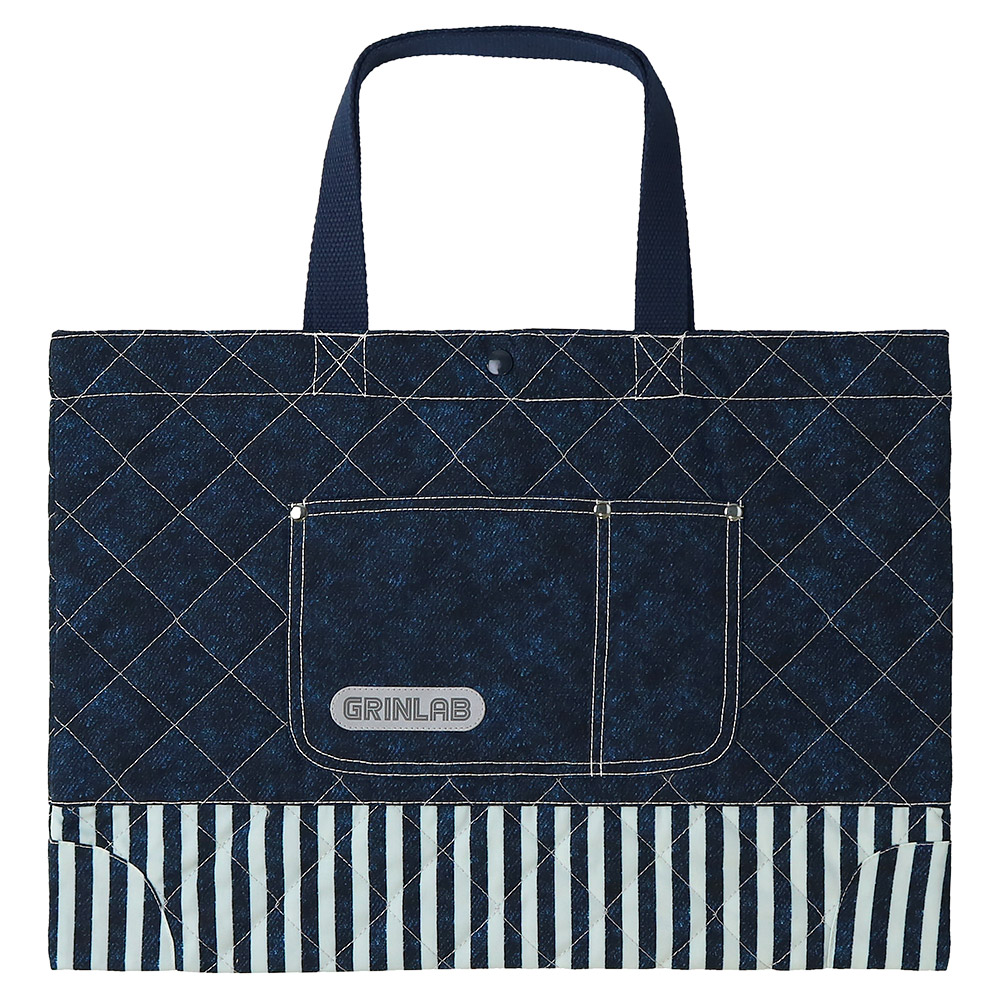 GrinLab（グリンラボ） レッスンバッグ キルティング リフレクター付き